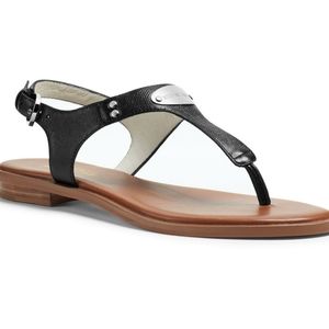 Michael Kors Plate Thong Sandals